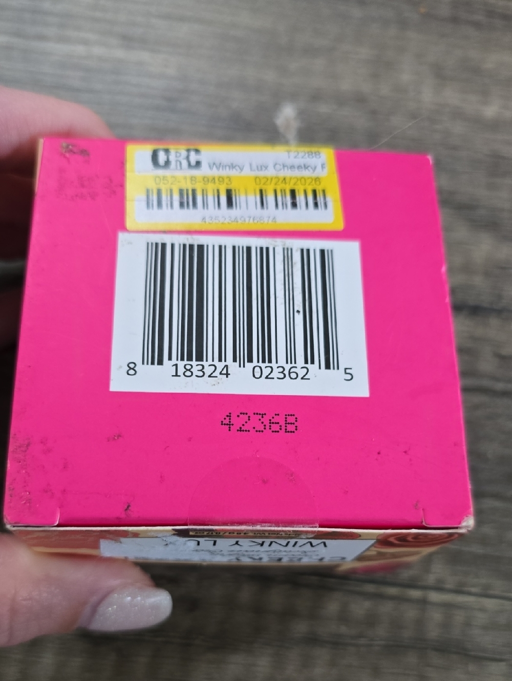 WINKY LUX Cheeky Rose Cream Highlighter - Rosé - Picture 3 of 4